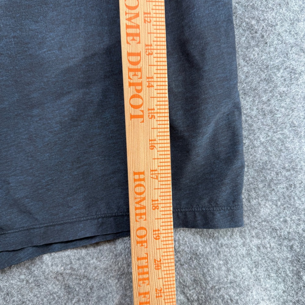 Lululemon Pace Breaker Short *9" Size Large Heathered Slate Grey Lined Blue - Picture 15 of 16